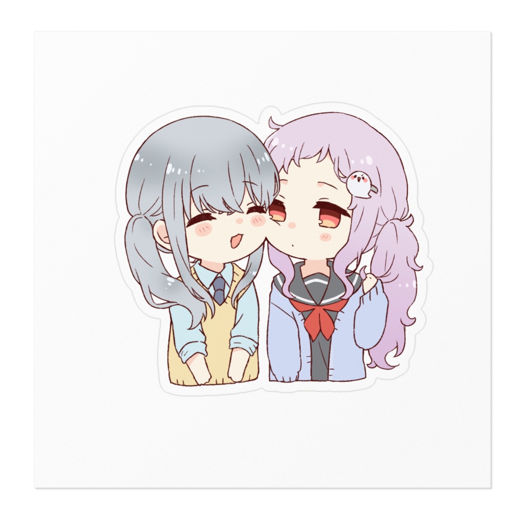 ゆきおばけちゃんステッカー