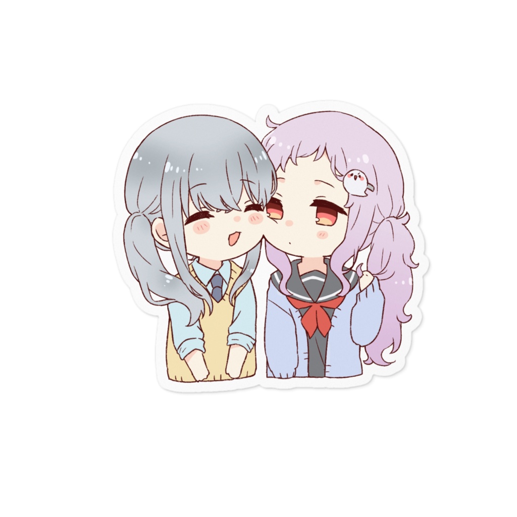 ゆきおばけちゃんステッカー