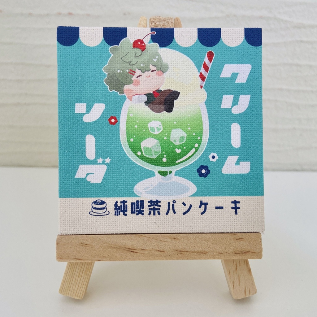 イーゼル付き ミニキャンバス