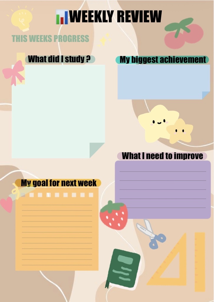 30-Day Study Planner | Digital PDF Planner for Students