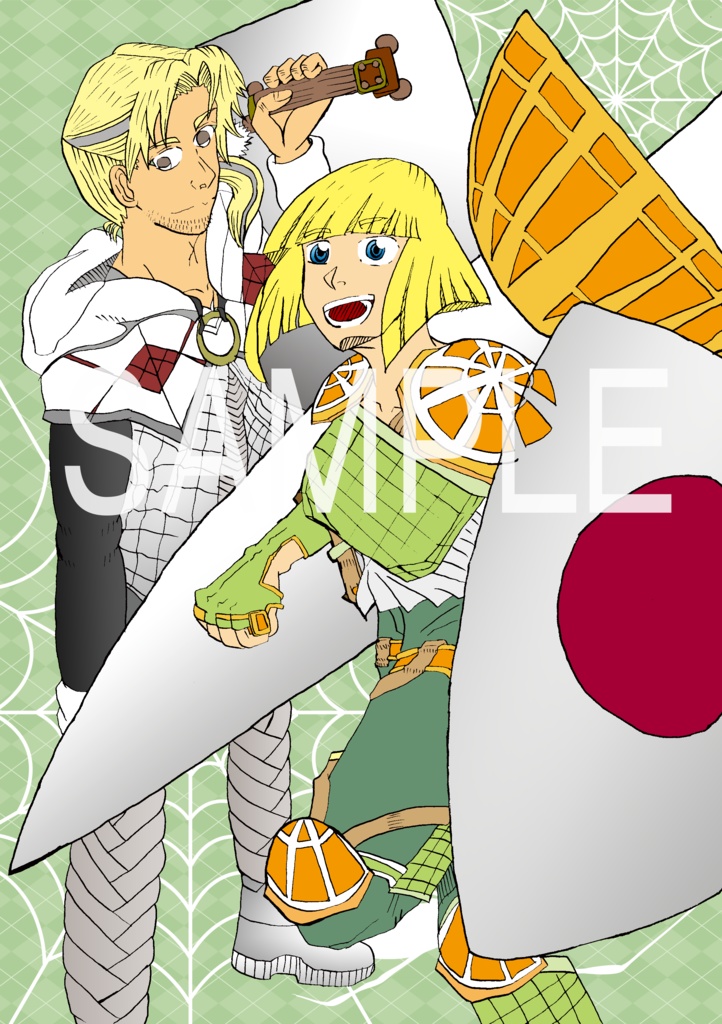 ミットリオ騎士団のA4クリアファイル