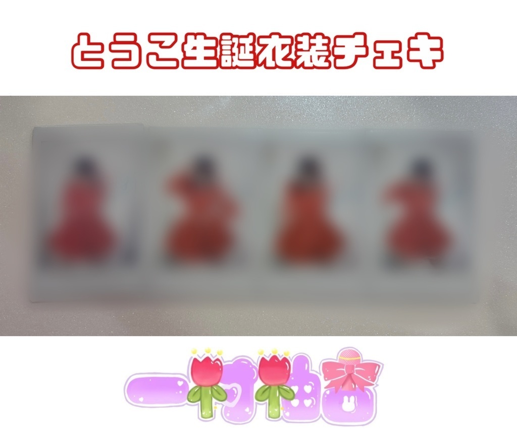 各衣装チェキ