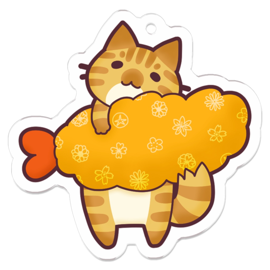 あけびちゃん【和】アクリルキーホルダー（コーティング）