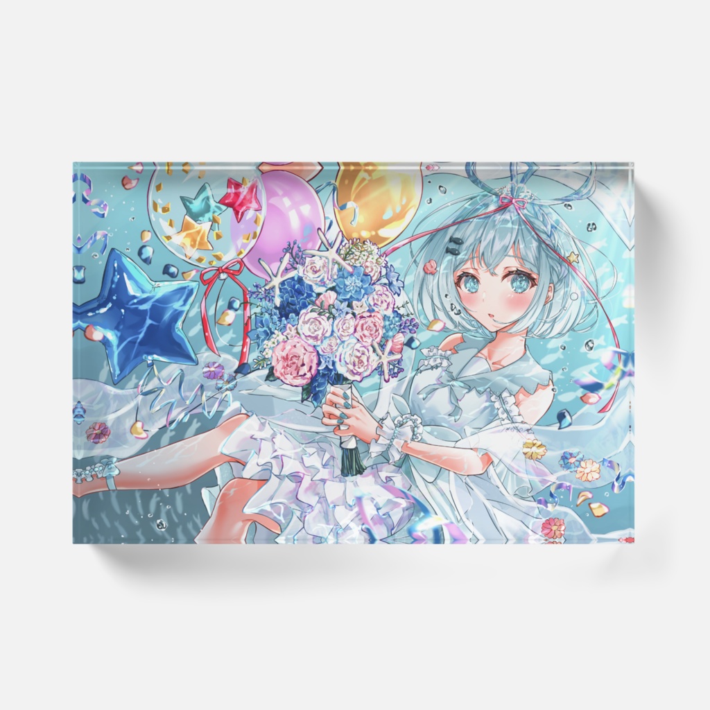 アクリルブロック(クリアorホワイト)