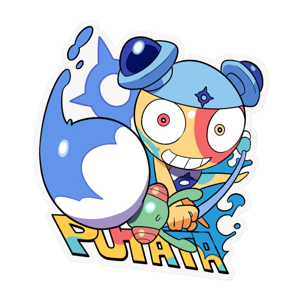 プタタ・クリアステッカー