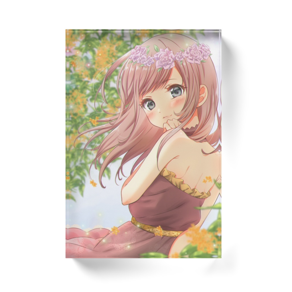 りちゃ誕アクリルブロックりちゃのみ