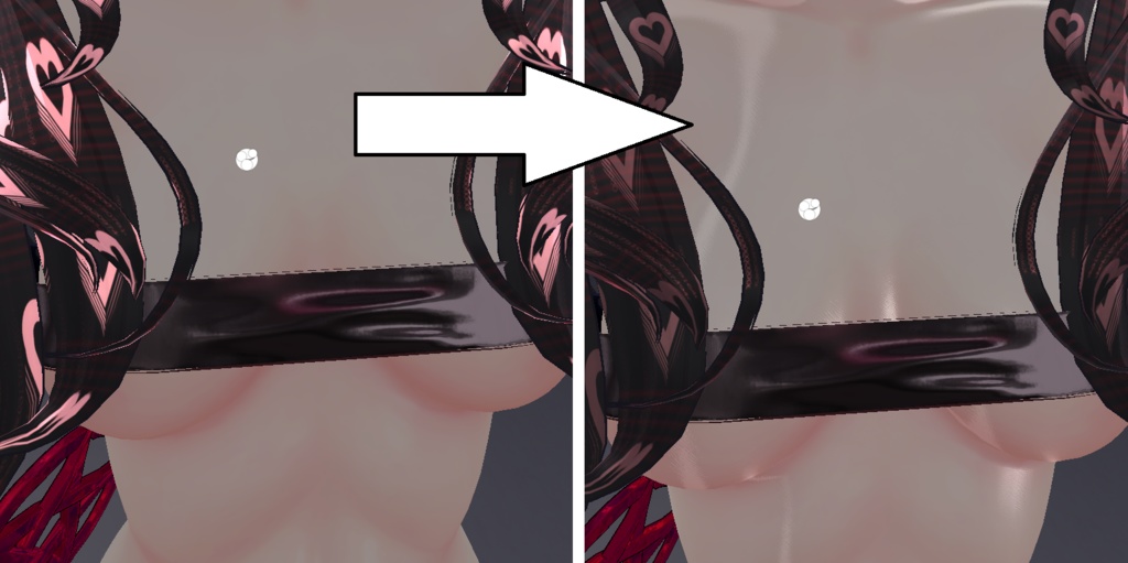 「 POIYOMI 」 リアルな反射と肌のような質感 | Realistic reflections and skin-like texture