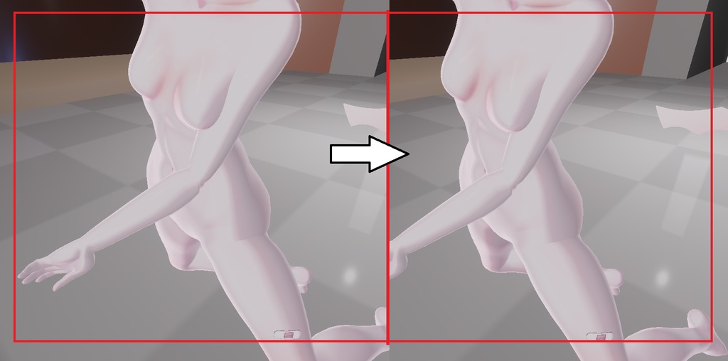 【 2アバター対応】AO Ambient Occlusion add-on texture