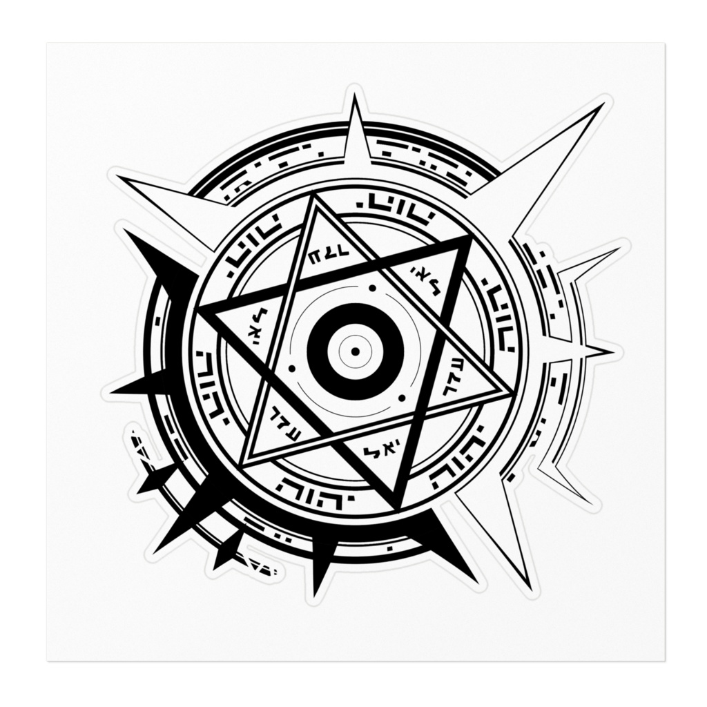 光輪ステッカー_アズリエル