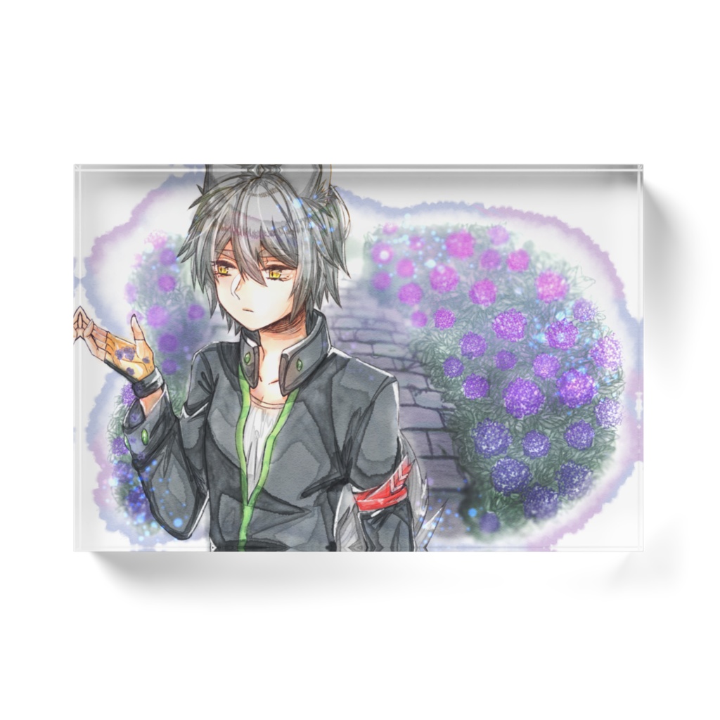 凹凸世界 鬼狐天冲 pixiv FACTORY アクリルブロック