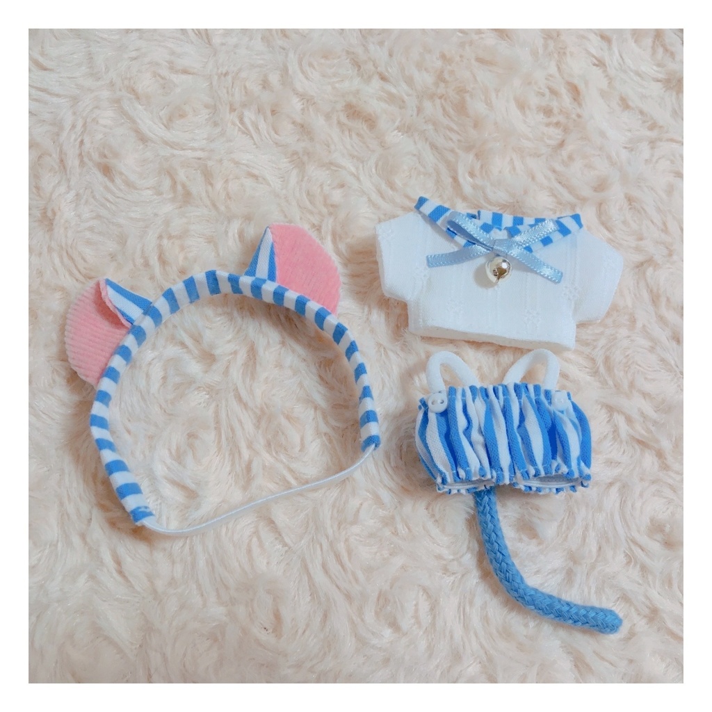 ♡ねこちゃんセット♡水色
