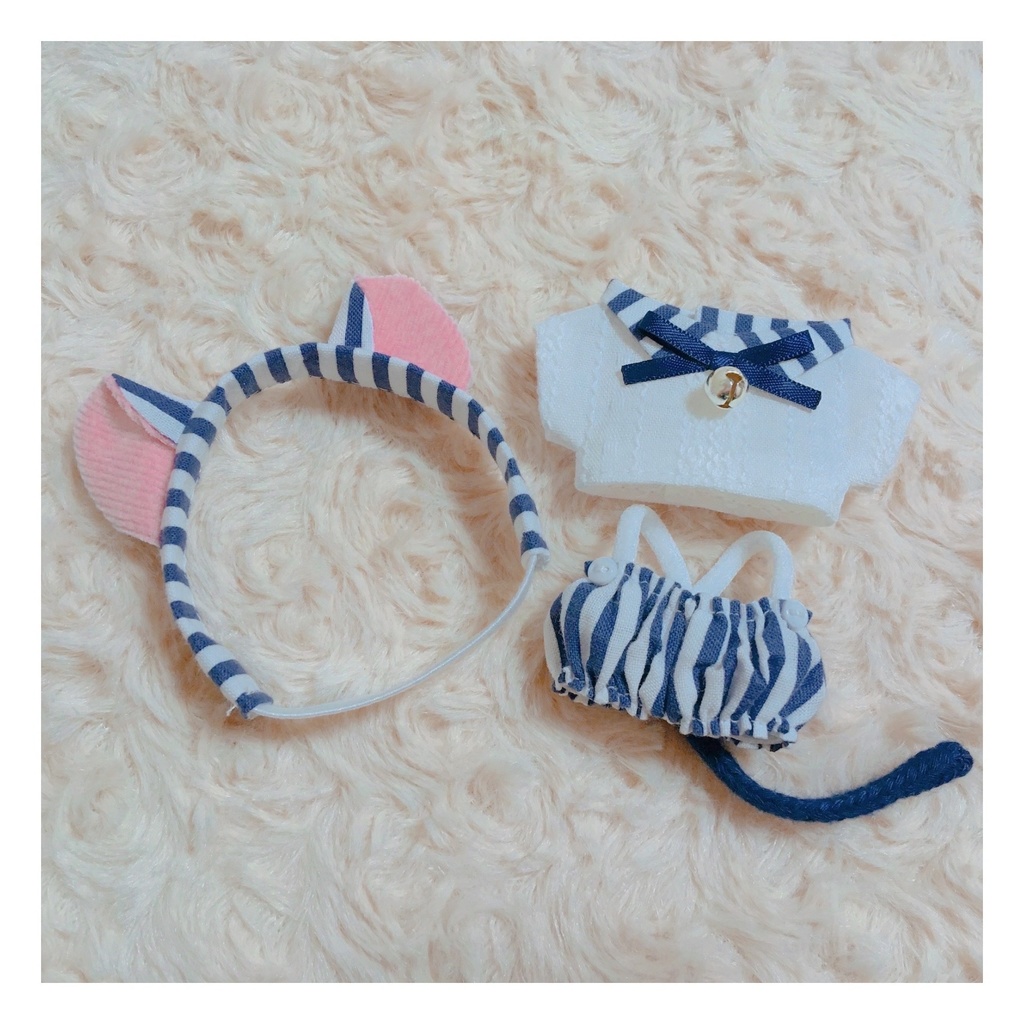 ♡ねこちゃんセット♡ネイビー