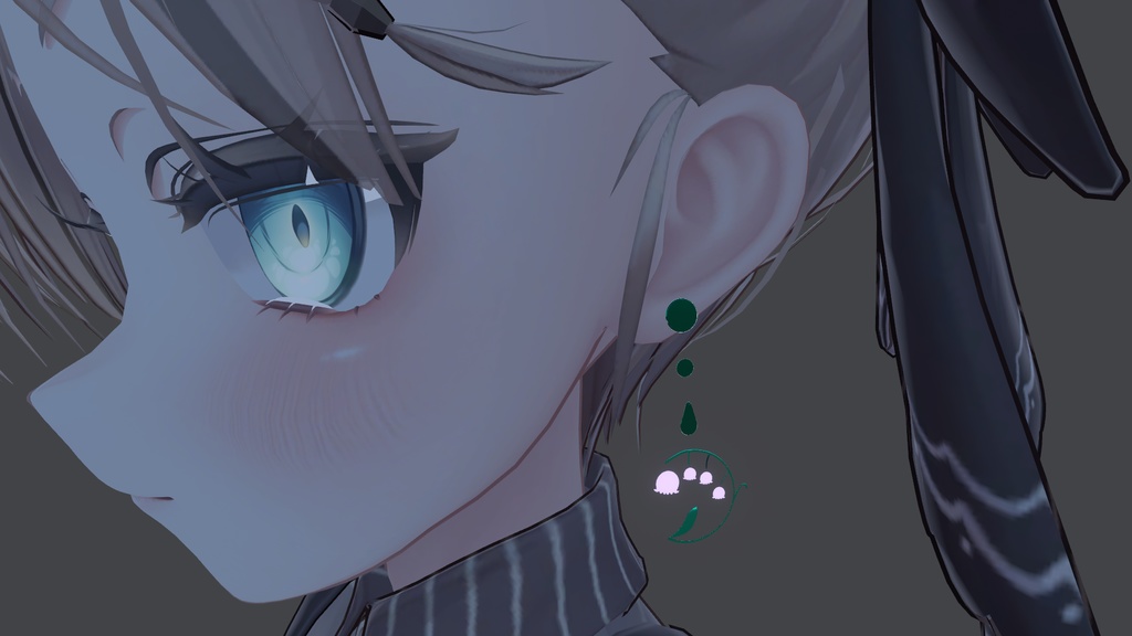 【VRchat】スズラン ピアス :Pierce
