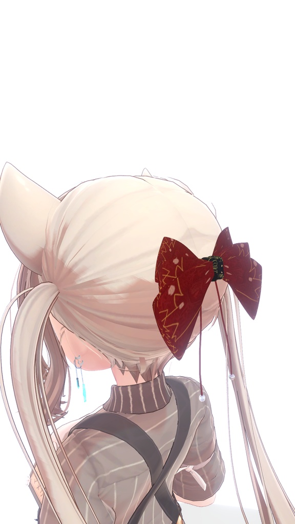 【VRChat想定】リボン / Ribbon 【アクセサリー】