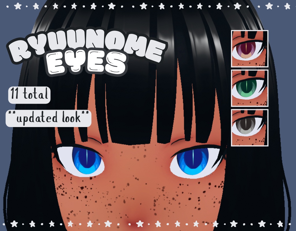ryuunome eyes 『 VROID 』