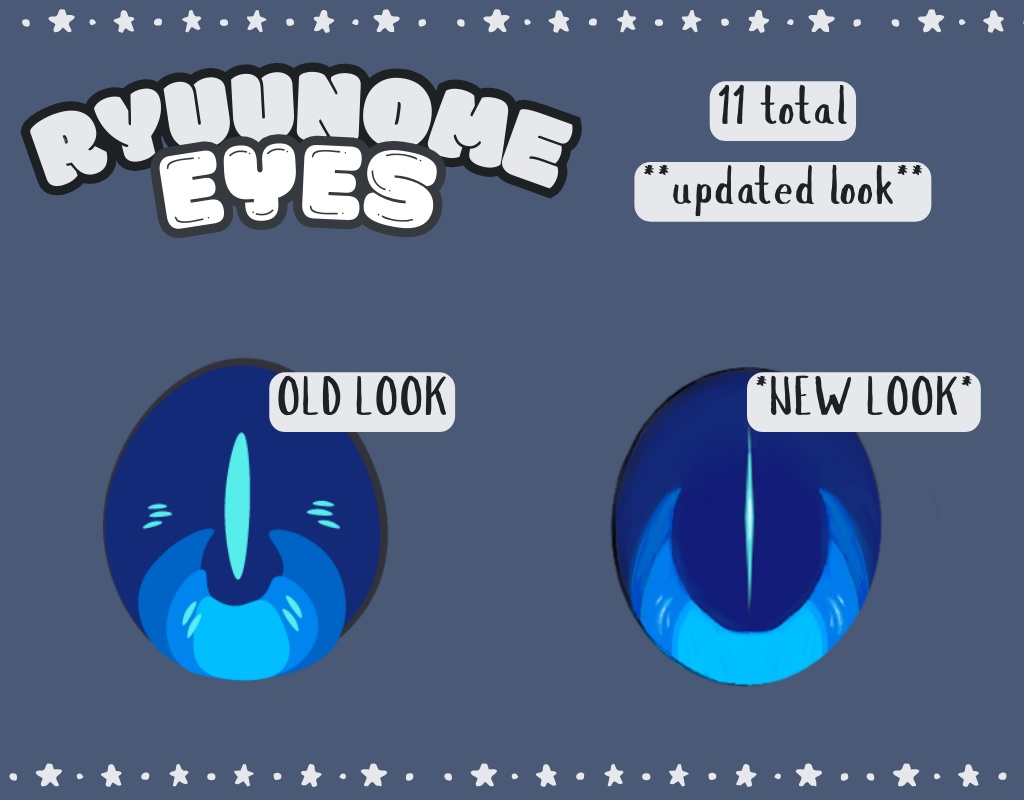 ryuunome eyes 『 VROID 』