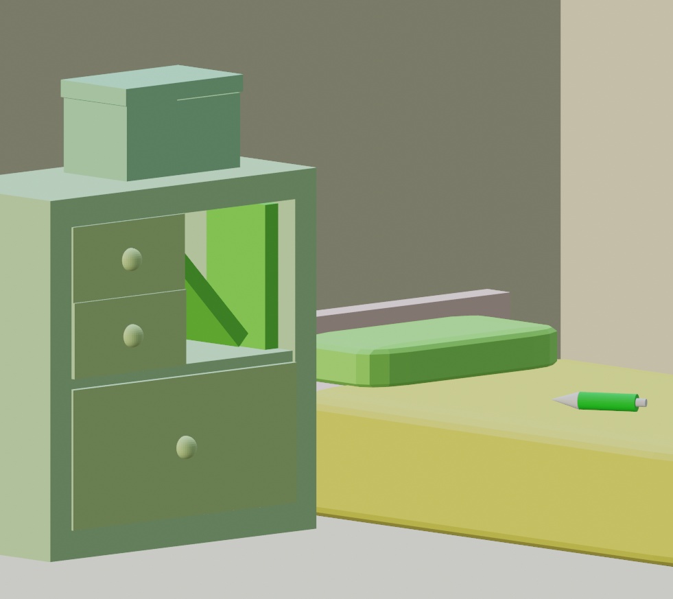 グリーンの部屋