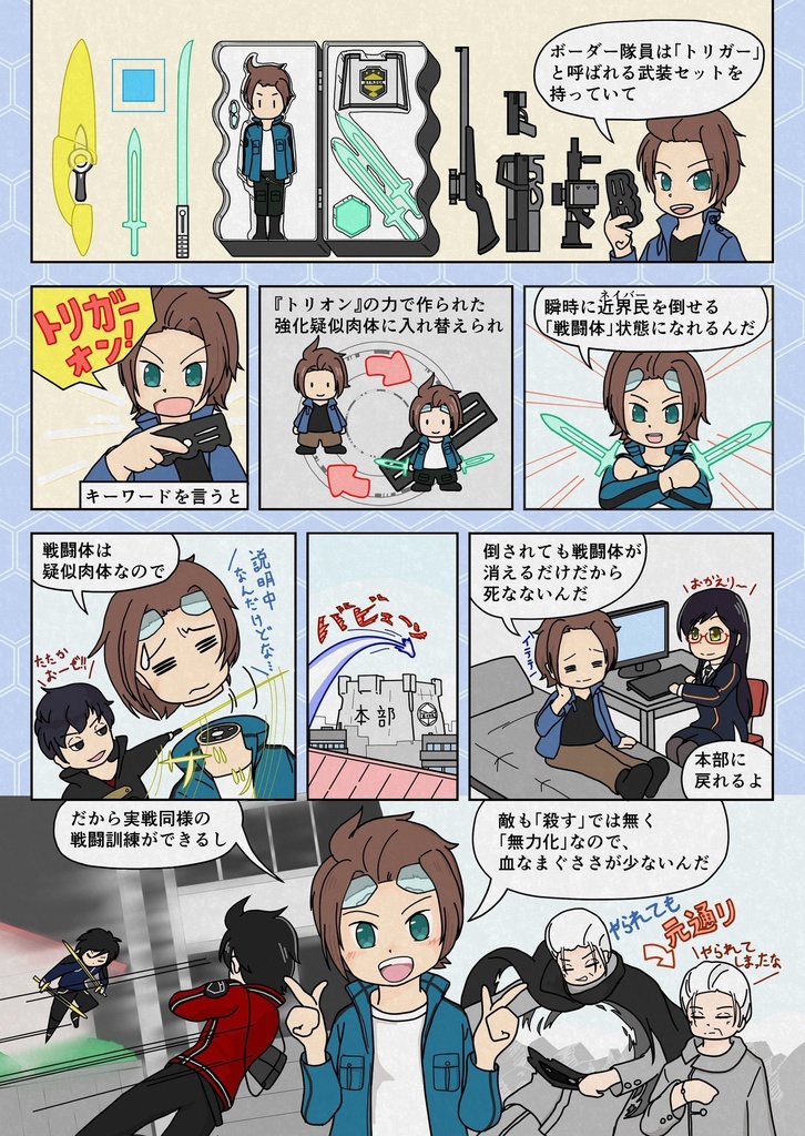 WORLD TLIGGER Tactical alliance Un Official TRPG Rule book