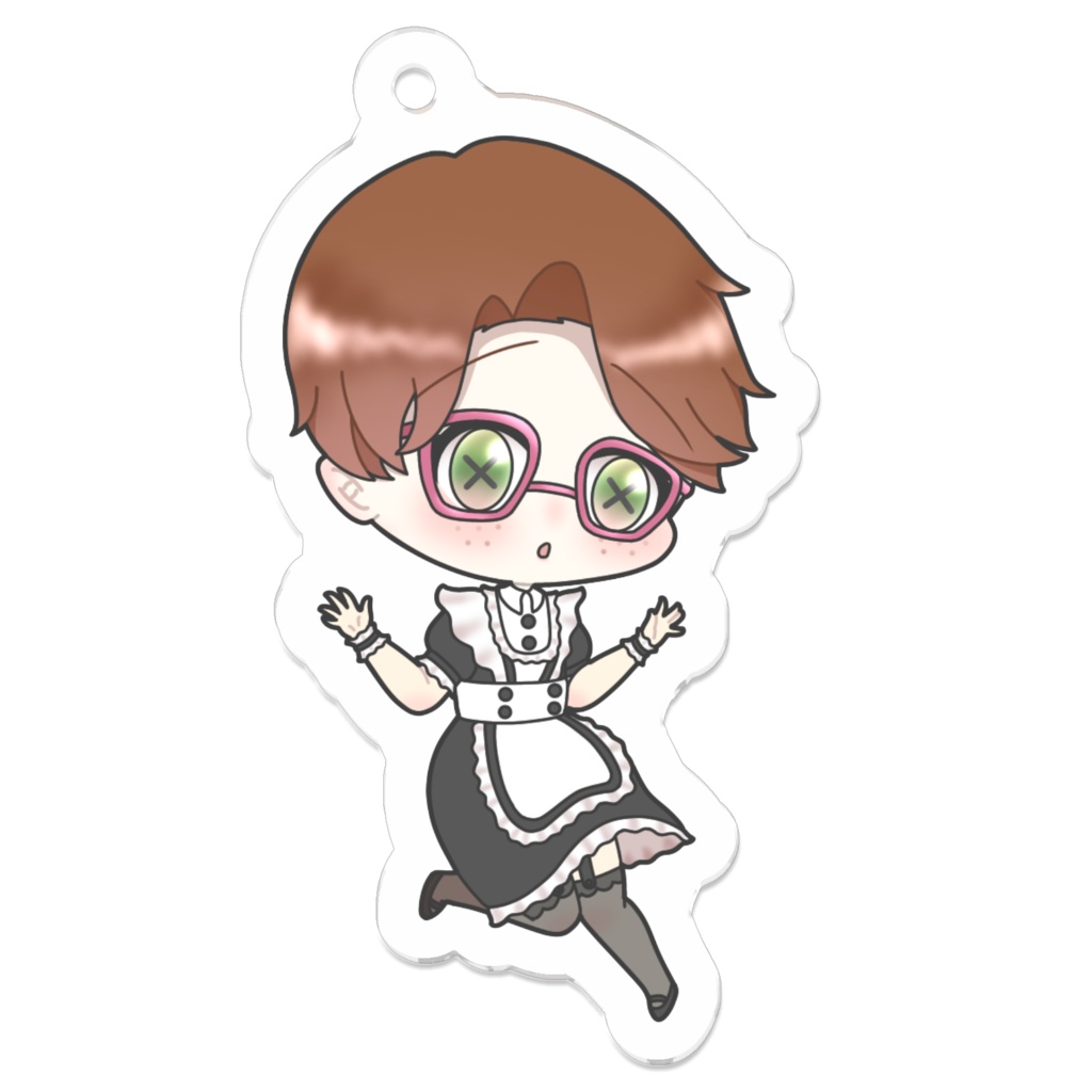 幸運児:メイド服(アクキー)