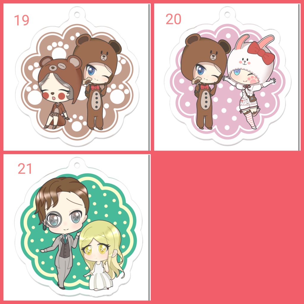 第五ミニキャラアクキー