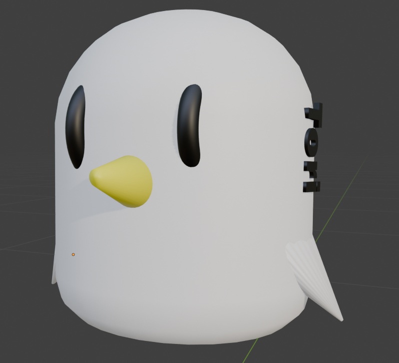 3D初心者によるトリ