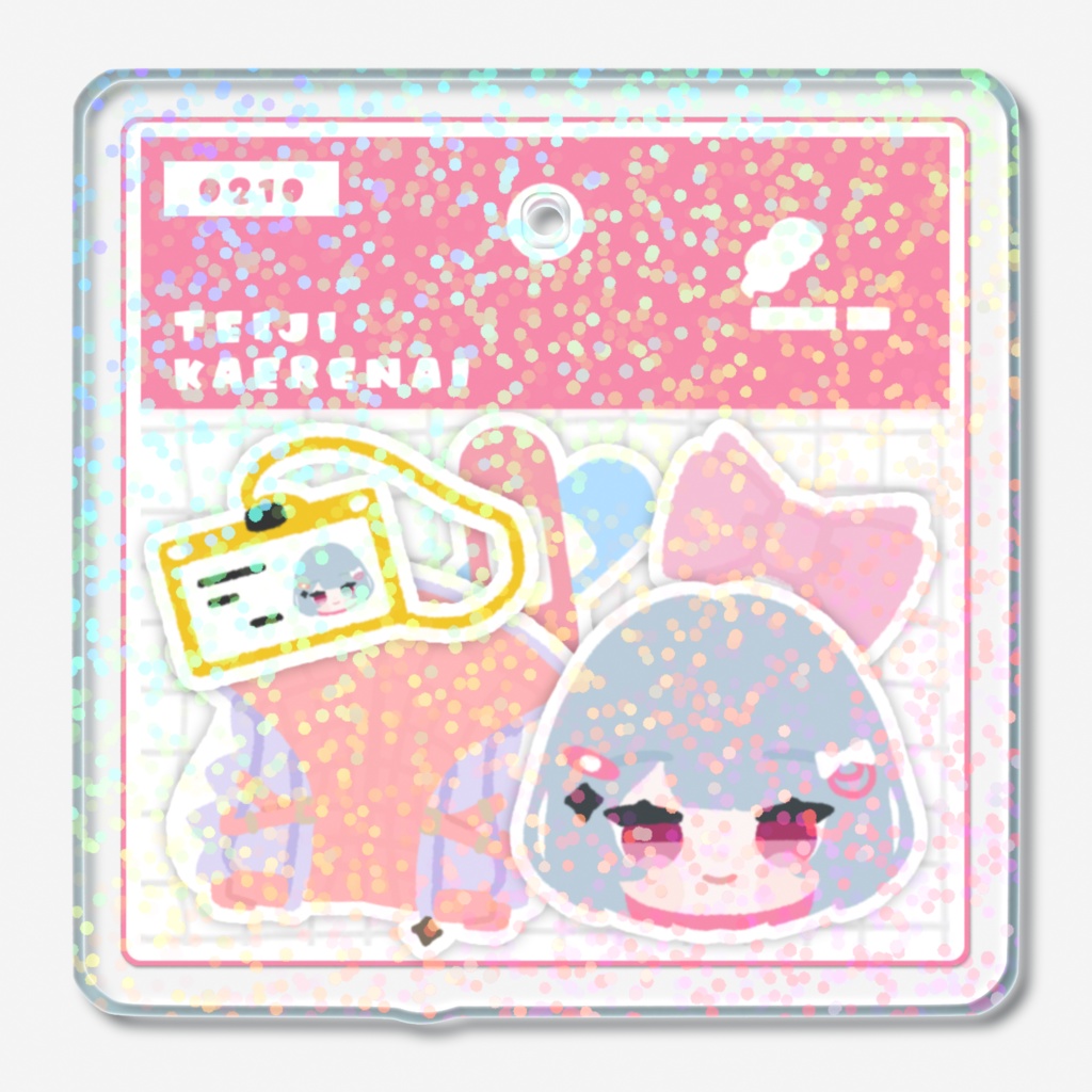 アクキー_ゆるでふぉ定時フレーク
