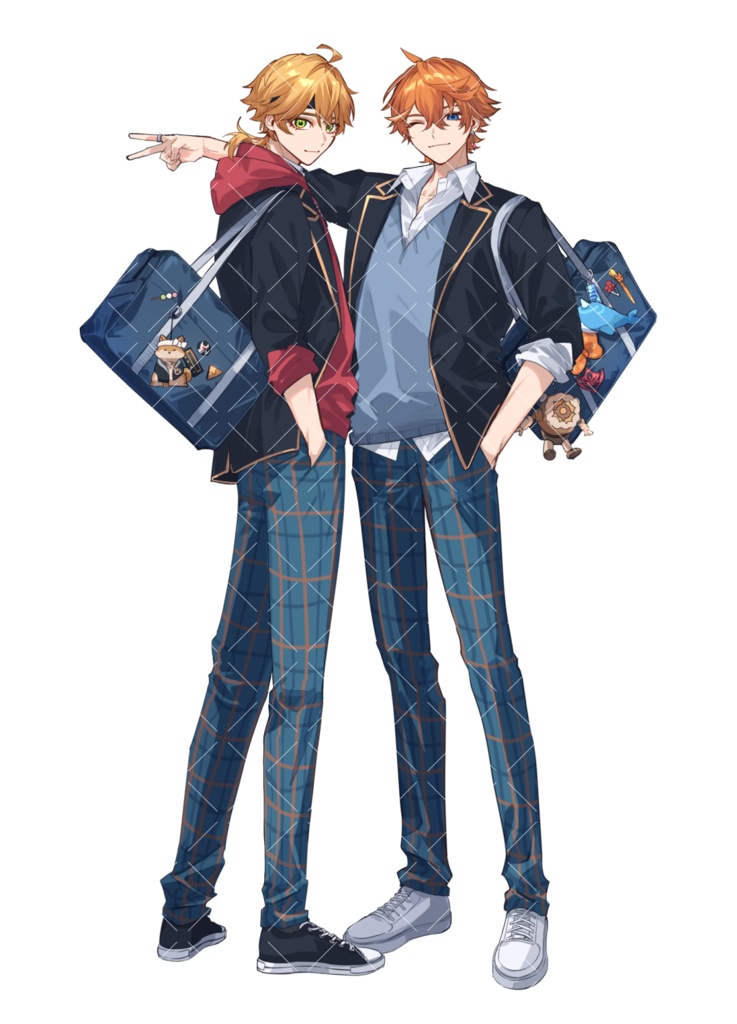 学パロアクリルスタンド