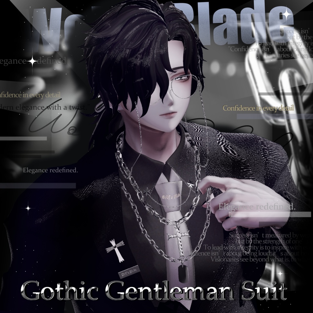 【✟Gothic Gentleman Suit✟】Wolf's Blade
