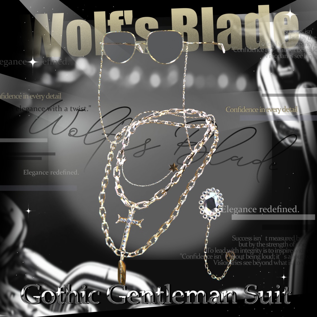 【✟Gothic Gentleman Suit✟】Wolf's Blade