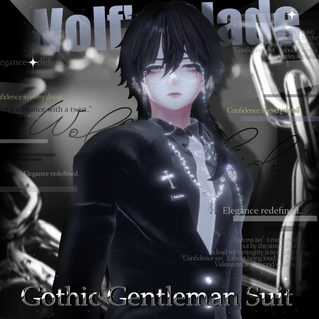 【✟Gothic Gentleman Suit✟】Wolf's Blade