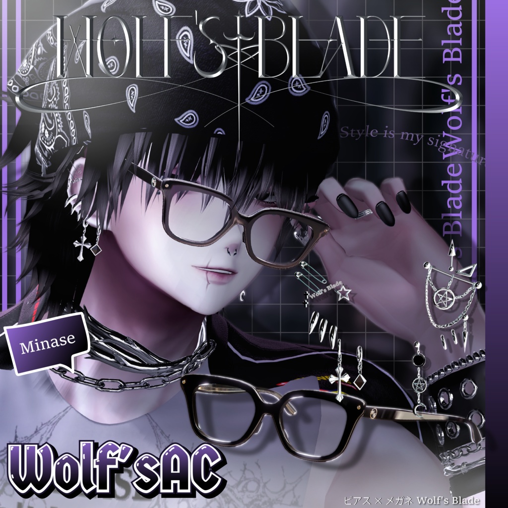 ✨ゴールデンウィークSALE✨【🌙Wolf'sAC🌙 】Wolf's Blade