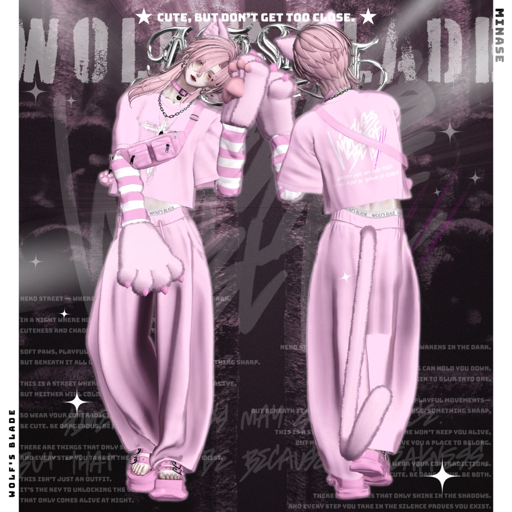 ✨SALE✨【Neko Street】ねこ ストリート Wolf's Blade