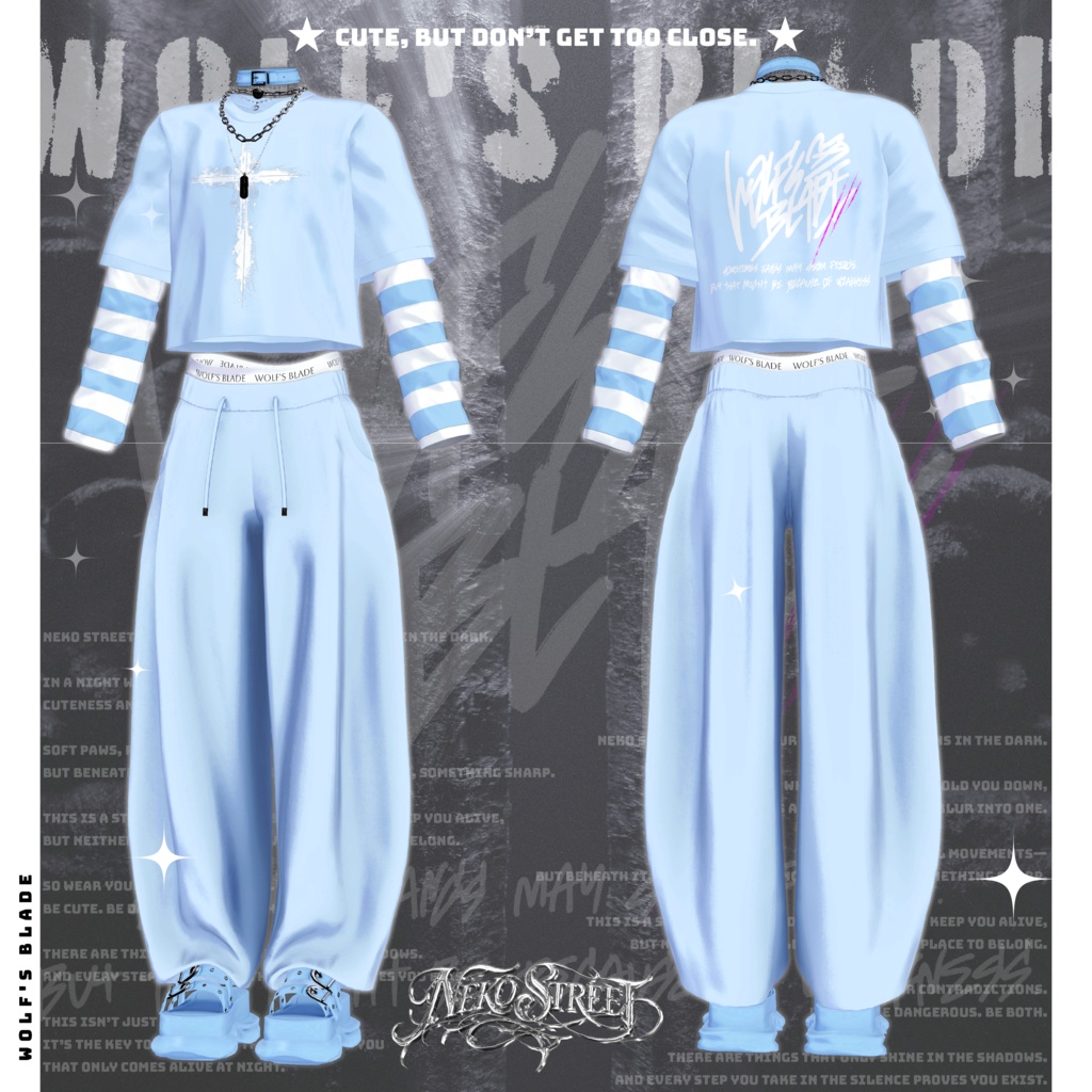 ✨SALE✨【Neko Street】ねこ ストリート Wolf's Blade