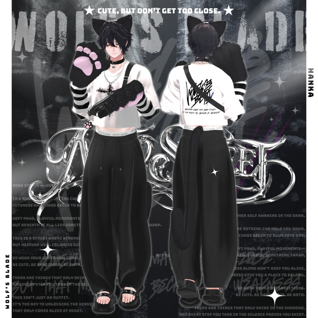 ✨SALE✨【Neko Street】ねこ ストリート Wolf's Blade