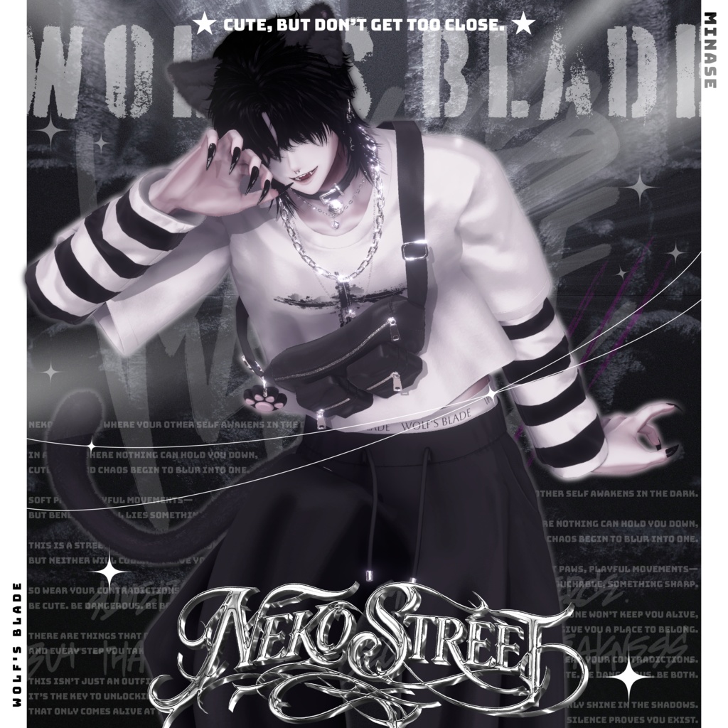✨SALE✨【Neko Street】ねこ ストリート Wolf's Blade