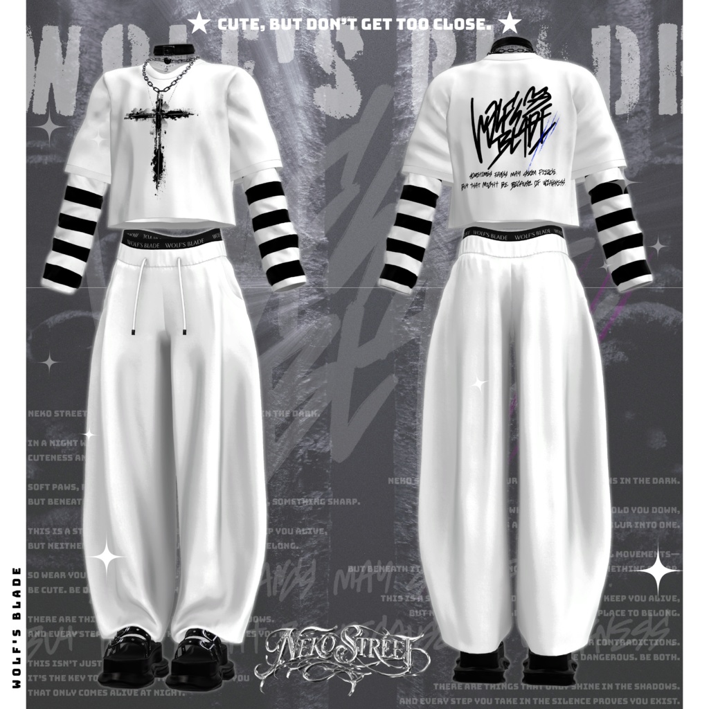 ✨SALE✨【Neko Street】ねこ ストリート Wolf's Blade