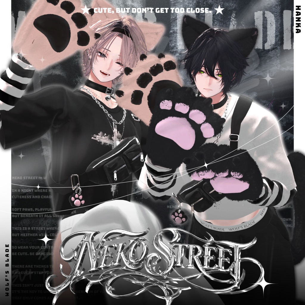 ✨SALE✨【Neko Street】ねこ ストリート Wolf's Blade