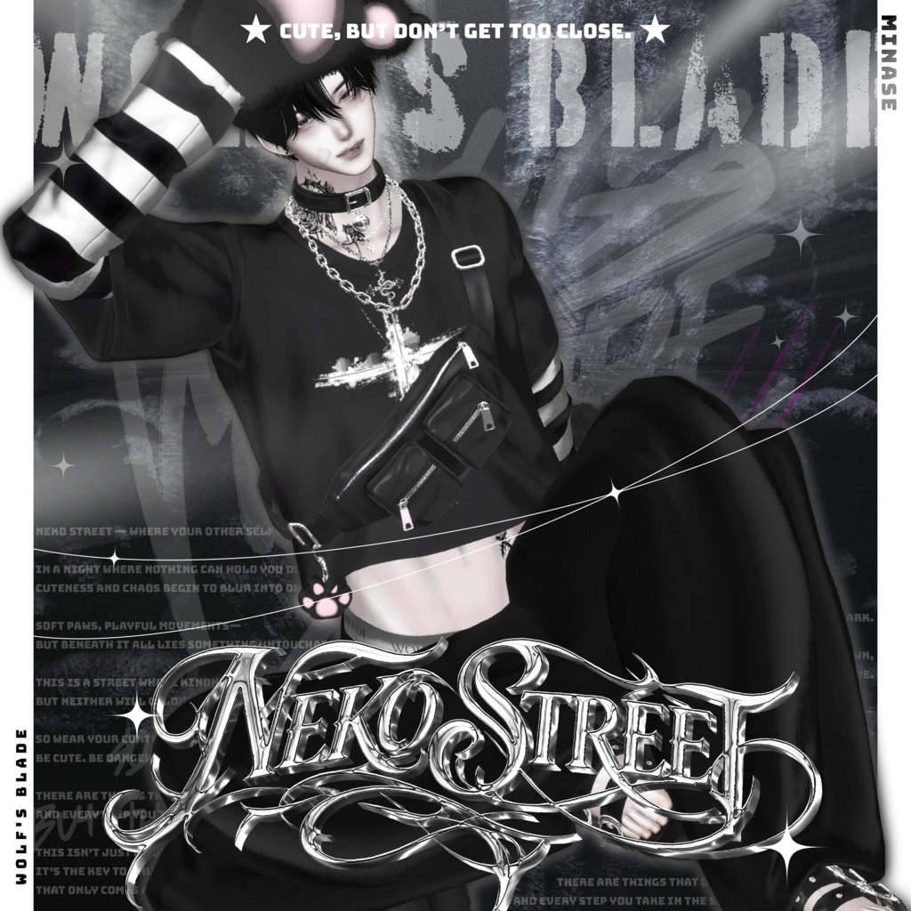 ✨SALE✨【Neko Street】ねこ ストリート Wolf's Blade