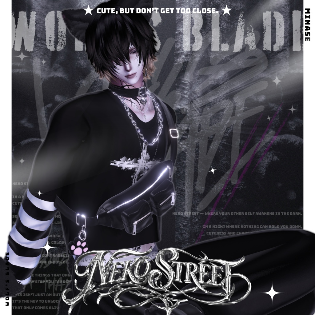 ✨SALE✨【Neko Street】ねこ ストリート Wolf's Blade