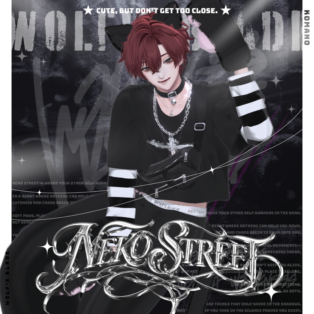 ✨SALE✨【Neko Street】ねこ ストリート Wolf's Blade