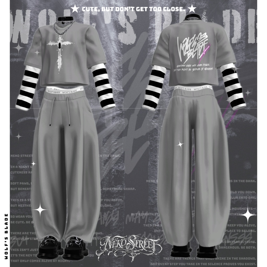 ✨SALE✨【Neko Street】ねこ ストリート Wolf's Blade