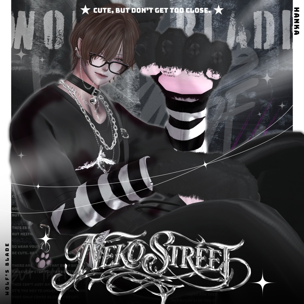 ✨SALE✨【Neko Street】ねこ ストリート Wolf's Blade