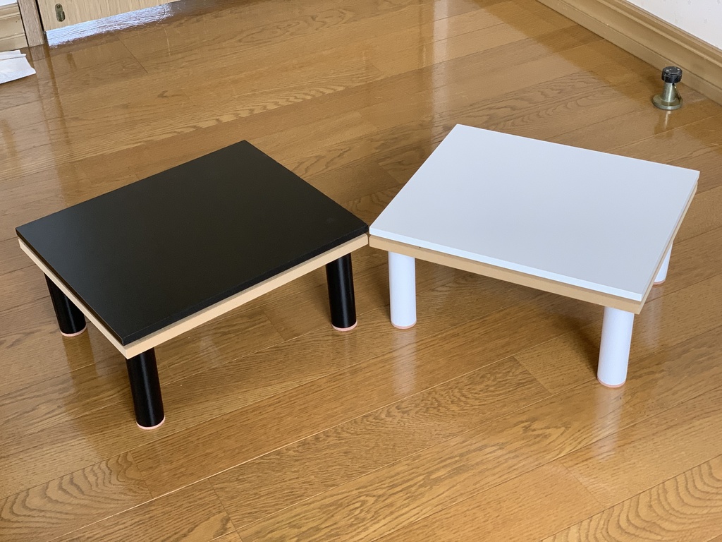 【光る/光らない】ドール用コタツ【フレームセット】