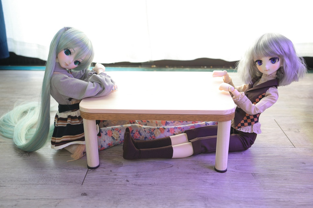 【光る/光らない】ドール用コタツ【フレームセット】