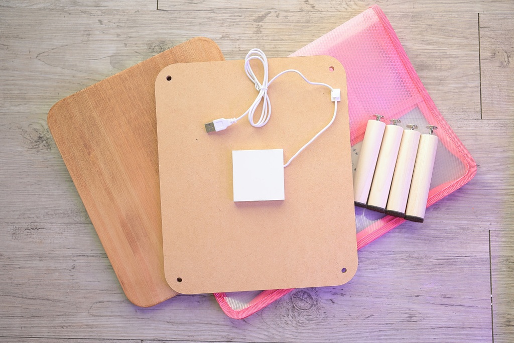 【光る/光らない】ドール用コタツ【フレームセット】