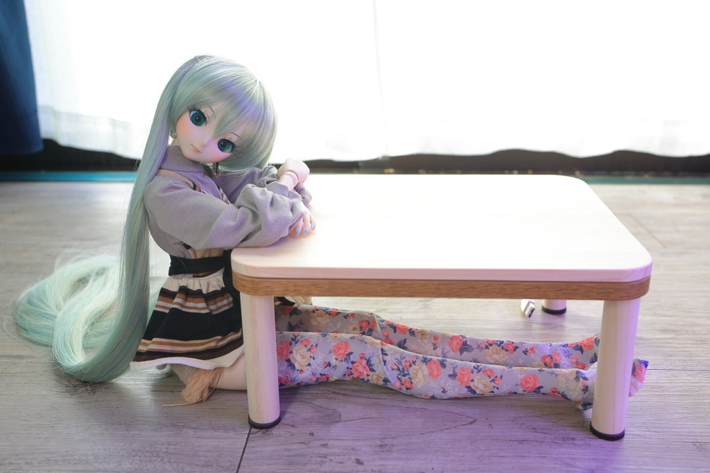 【光る/光らない】ドール用コタツ【フレームセット】