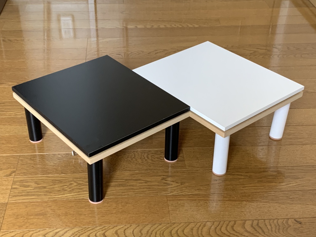 【光る/光らない】ドール用コタツ【フレームセット】