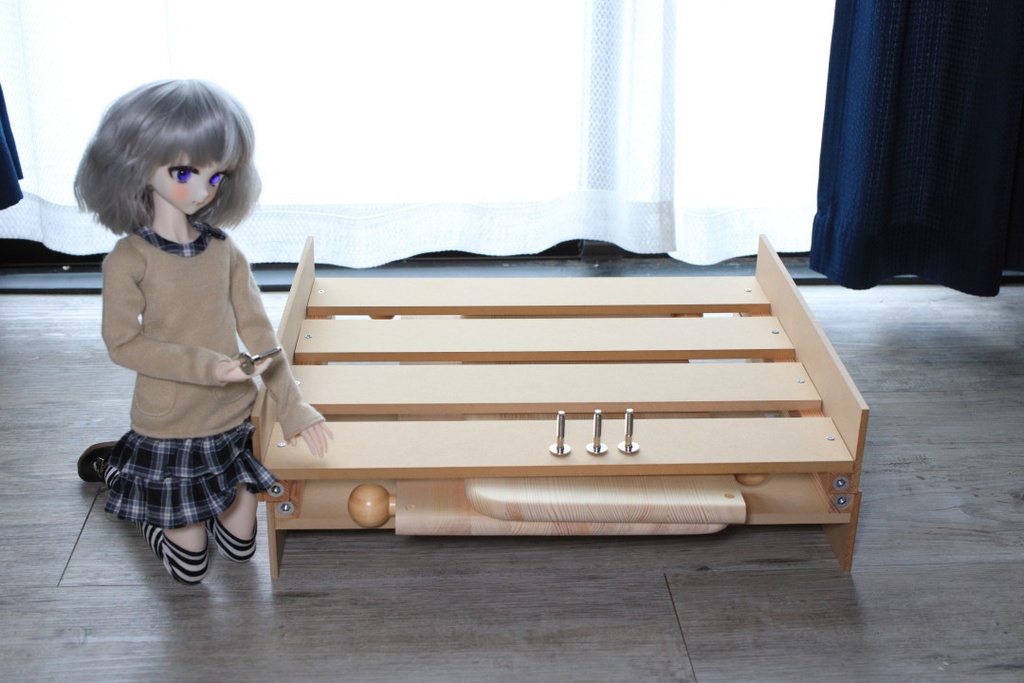 たためるベッド おふたりサイズ