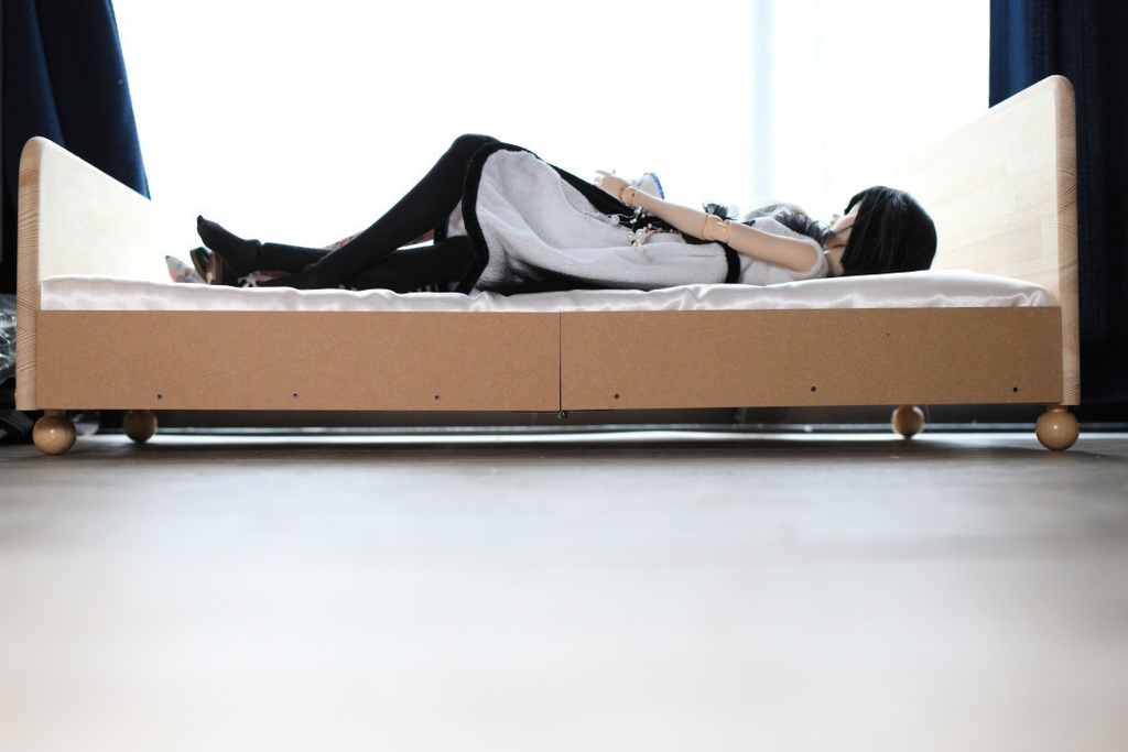 たためるベッド おふたりサイズ