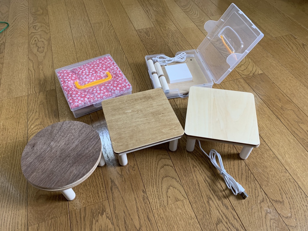 幼SD/30cm&1/6サイズ用コタツ